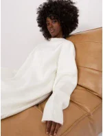 Sukienka LC SK model 19341562 ecru - FPrice Sukienka LC SK model 19341562 ecru - FPrice