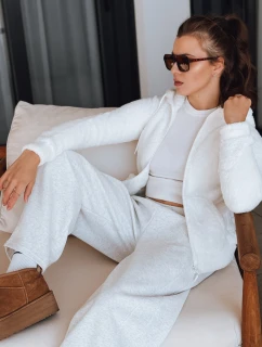 Dámská mikina s kapucí bílá Dstreet model 21993683 - FashionStreet