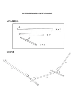 Kovový stojan HAMMOTA RACK 374x91x111 cm