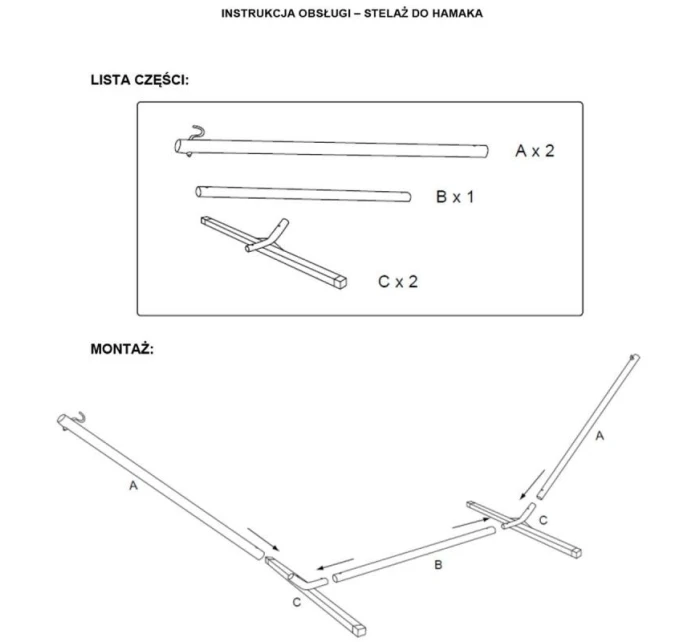 Kovový stojan HAMMOTA RACK 374x91x111 cm