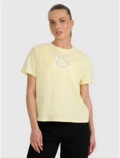 Dámske tričko s potlačou 4F 4FRAW25TTSHF3229-73S