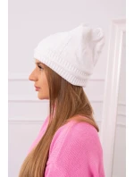 Dámská čepice Kaja model 18751591 bílá - K-Fashion