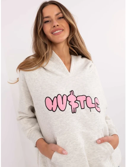 Mikina EM BL model 20811670 světle šedá - FPrice Mikina EM BL model 20811670 světle šedá - FPrice