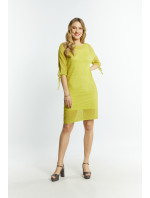 Monnari Dress Dámske sieťované šaty Yellow