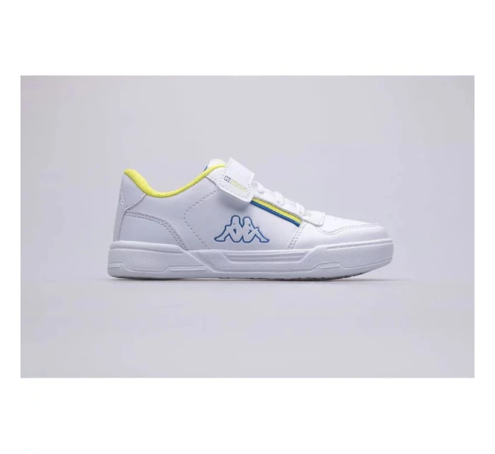 Detské topánky Marabu II K Jr 260817K-1060 Biela so žltou - Kappa Detské topánky Marabu II K Jr 260817K-1060 Biela so žltou - Kappa