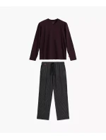 Pyžamo model 21337521 long/r S2XL pánské - Atlantic