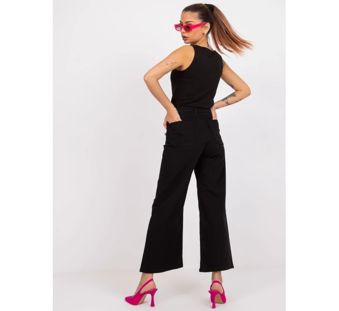 RO džínsové nohavice SP PNT N04.34 čierna