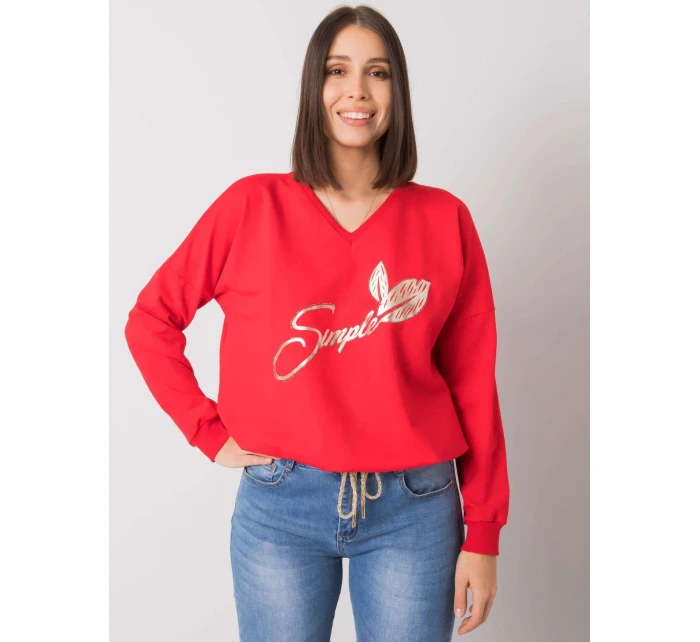 Halenka RV BZ model 16292297 červená - FPrice