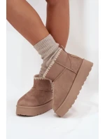 Snehové topánky model 218746 Krok vo veľkom štýle