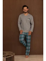 Pyžamo Regina 6011, dlouhé rukávy, velikosti M–2XL Pyžamo Regina 6011, dlouhé rukávy, velikosti M–2XL