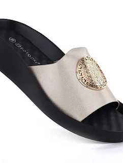 Dámské žabky na zlaté platformě Potocki model 22072433