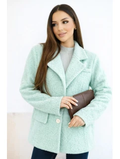 Dámská bunda z měkkého s límcem model 21954920 - K-Fashion