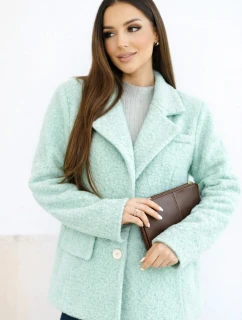 Dámska bunda z mäkkej jahňacej kože s golierom