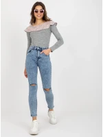 Spodnie jeans NM SP H32.12X niebieski