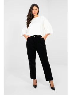 Šnúrové nohavice model 224841 Taliansko Moda