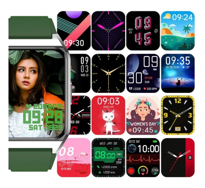 Chytré hodinky Black model 21804959 - RUBICON Chytré hodinky Black model 21804959 - RUBICON