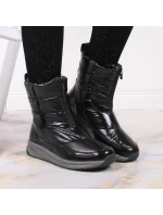 Dámske metalické snežnice W INT1785B - Big Star