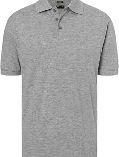 JN 70 Piqué polo model 22441943 grey heather - Daiber
