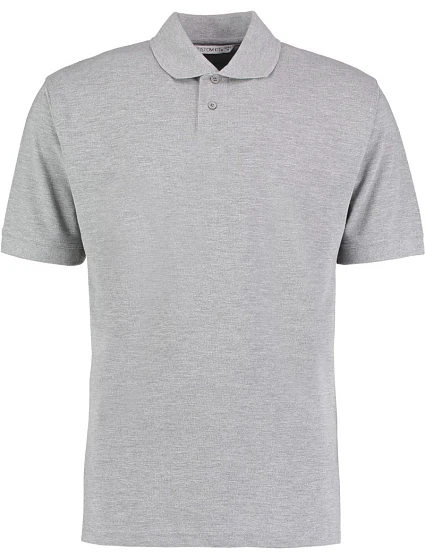 Kustom Kit KK 444 Pánske polo tričko z piké „Superwash“ 43.0444 melírovaná sivá jednobarevná Kustom Kit KK 444 Pánske polo tričko z piké „Superwash“ 43.0444 melírovaná sivá jednobarevná