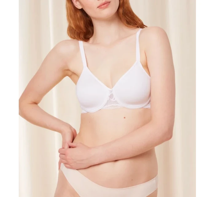 Dámska moderná čipkovaná+bavlnená podprsenka WP EX - Triumph