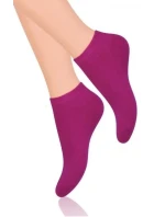 Hladké dámske ponožky Steven art.052