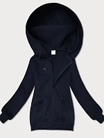 Dámska mikina na zips S'West v tmavomodrej farbe (B-12#)