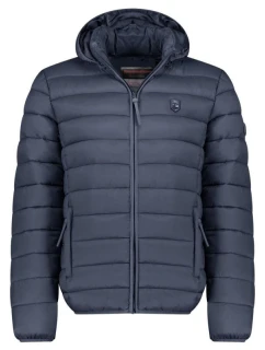 Geographical Norway pánska bunda AMIGOTAL HOOD DB DENIM BLUE MEN 233 DENIM (WZ5178H/GN-JEAN)