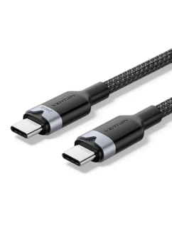 Kábel USB-C na USB-C 2.0 PD 3.1 Vention 5A 240W 2 m čierny