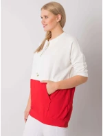 Tunika RV TU 6851.28 biele a červené Tunika RV TU 6851.28 biele a červené