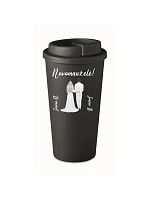 Personalizovaný cestovný termohrnček so svadobným párom