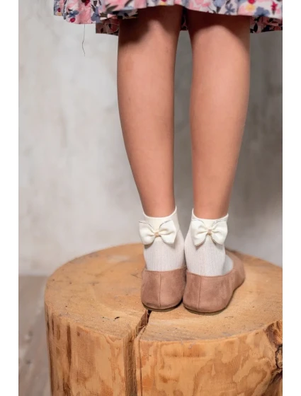 DETSKÉ VISKÓZOVÉ PONOŽKY S VYŠÍVANÝM BOWIE DR2510