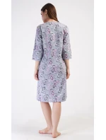 Dámske domáce šaty s trojštvrťovými rukávmi Miana