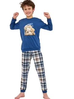 Chlapčenské pyžamo 966/174 Medvedíky - CORNETTE