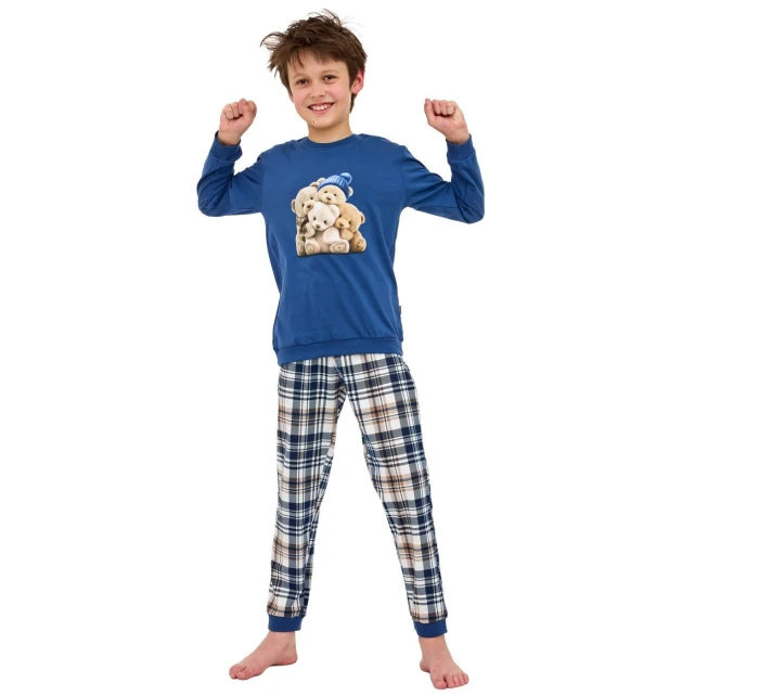 Chlapčenské pyžamo 966/174 Medvedíky - CORNETTE