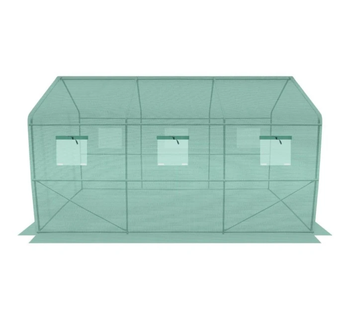 Krycia plachta pre záhradný tunel 200x350x200 cm ZELENÁ