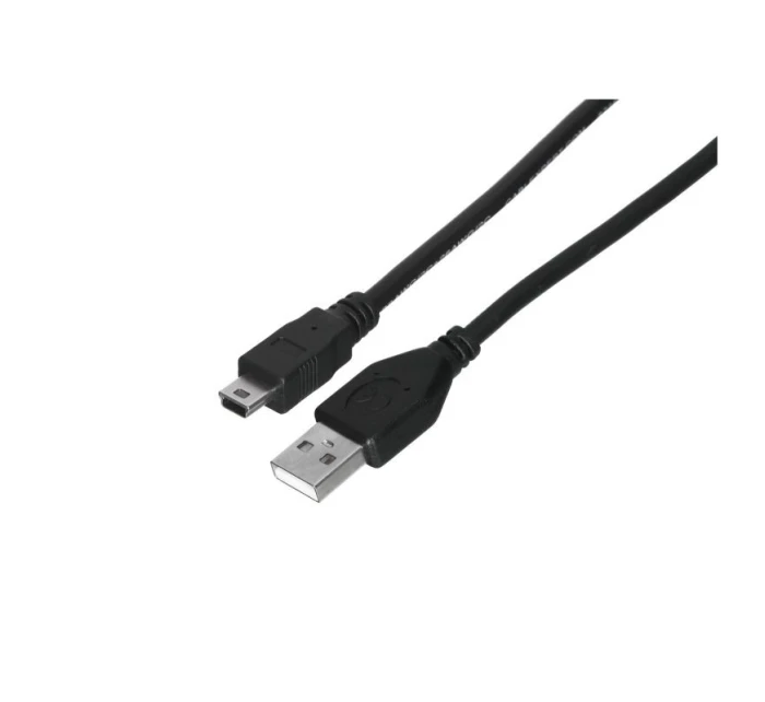 GEMBIRD CCP-USB2-AM5P-6 kábel (USB M - Mini USB M; 1,8 m; farba čierna)