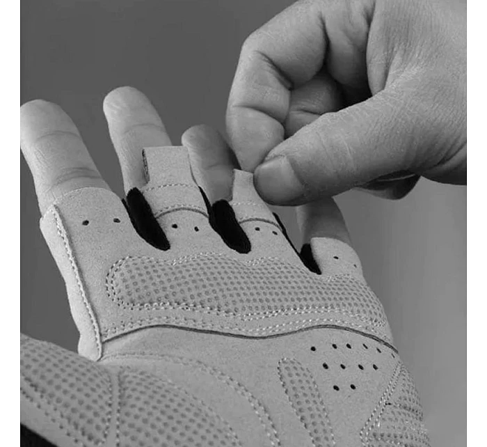 Cyklistické rukavice Rockbros S109GR veľkosť S - sivé