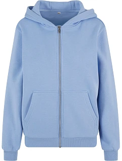 BY 290 Dámská mikina s kapucí z těžké bavlny "Fluffy" model 22469885 powder blue - Build your Brand
