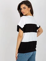 Blúzka RV BZ 8640.36X biela a čierna