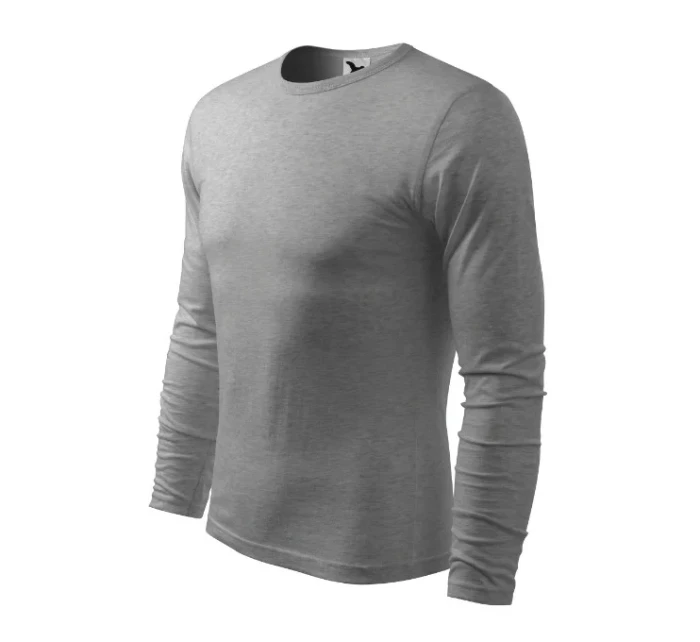 Fit-T LS triko pánské tmavě šedý melír Fit-T LS triko pánské tmavě šedý melír
