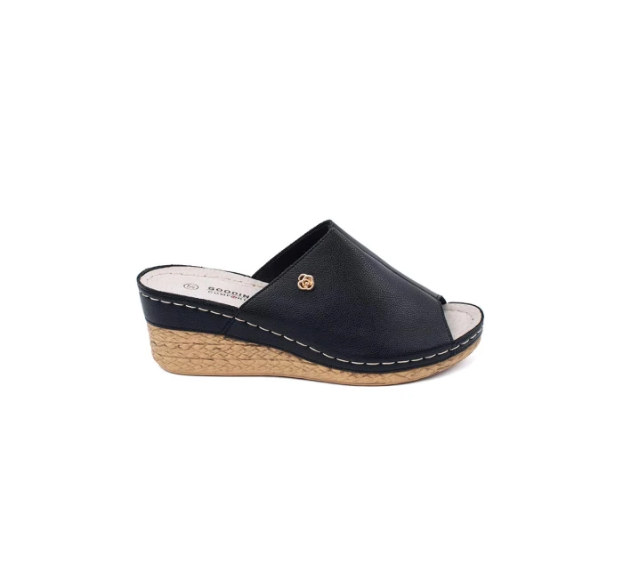 Dámske ponožky na klínku FL1266B - GOODIN