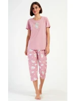Dámské pyžamo kapri Méďa s model 20698742 - Vienetta