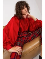 Košeľa s dlhým rukávom model 174050 Taliansko Moda Košeľa s dlhým rukávom model 174050 Taliansko Moda