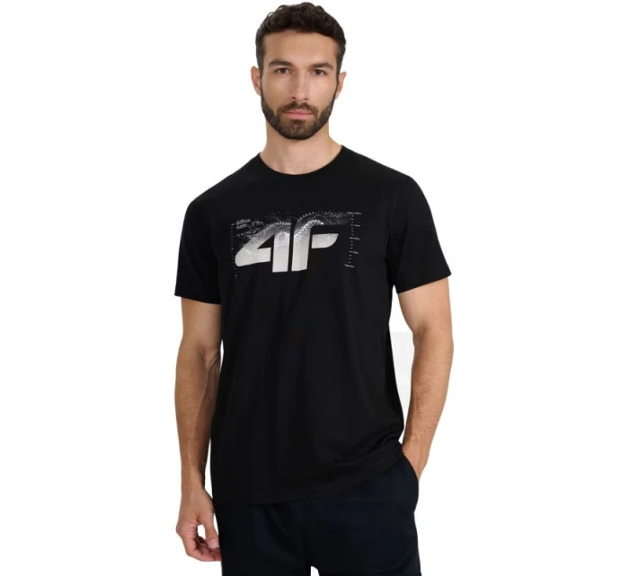 Pánske tričko 4F M2359 deep black 4FWAW25TTSHM2359 20S pánske