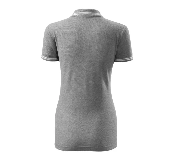 Adler Urban W polo MLI-22012 tmavo šedá melange