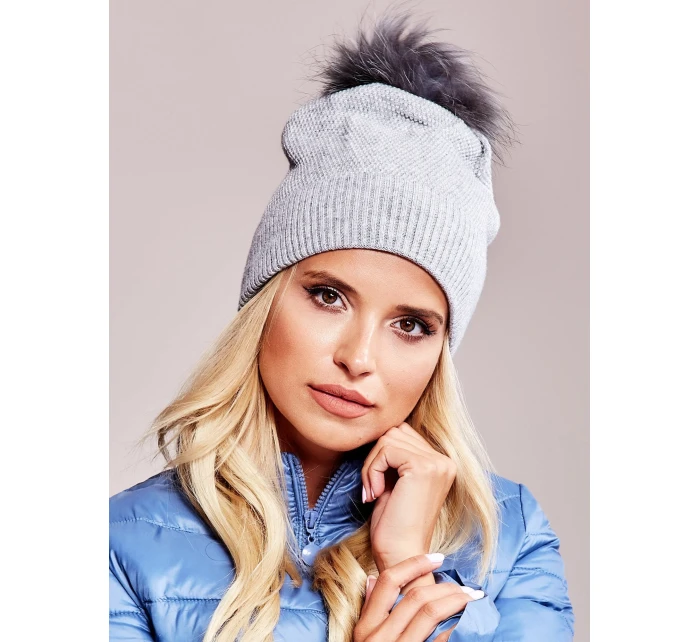 Čiapka AT CZ 171701.37 sivá