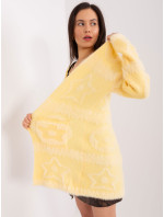 Sweter AT SW 234503.00P jasny żółty
