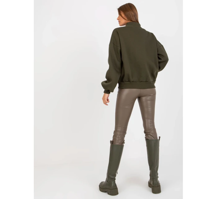 Mikina EM BL model 17802927 khaki - FPrice Mikina EM BL model 17802927 khaki - FPrice