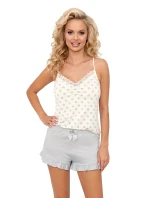 Pyžamo Maya Top 1/2 Ecru - Donna Pyžamo Maya Top 1/2 Ecru - Donna