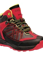 Detská obuv RKF509 black-red - Regatta